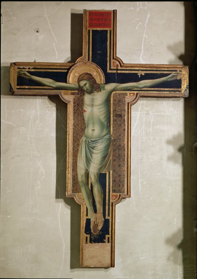 Kruzifix aus der Kapelle von Isotta degli Atti, ca. 1312 von Giotto di Bondone